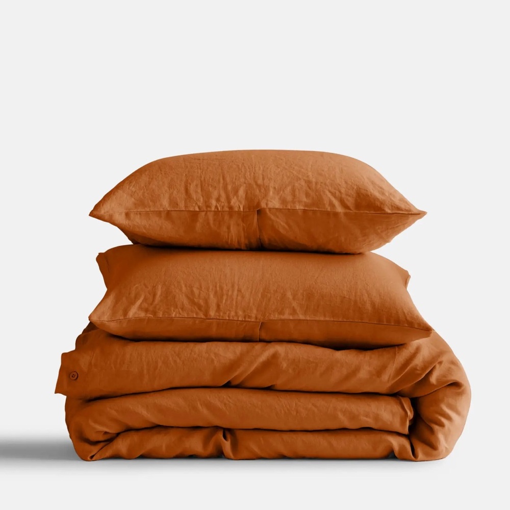 Quince European Linen Duvet Cover Set Twin